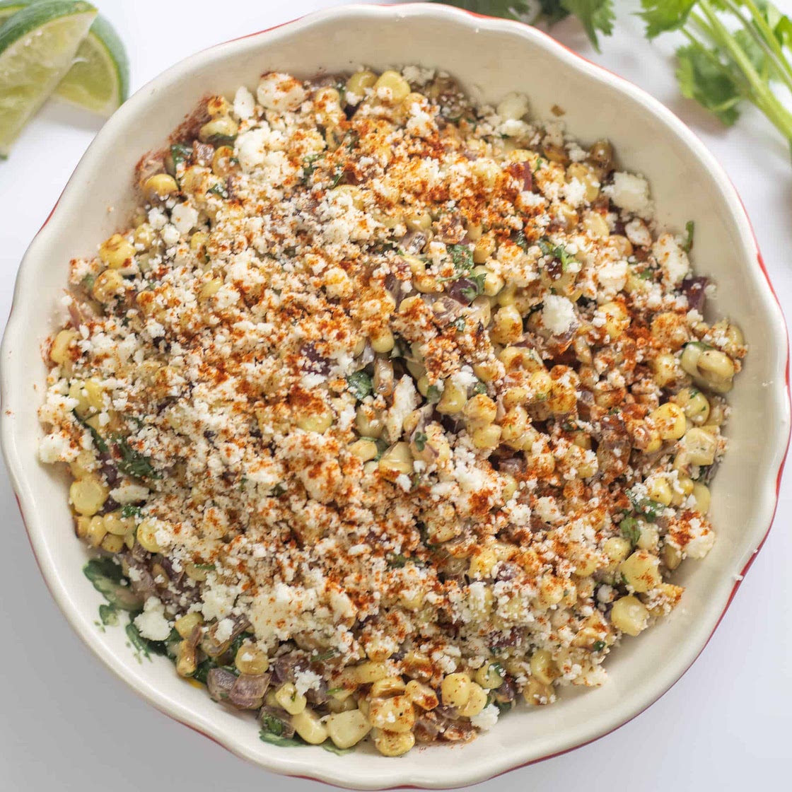 Mexican Street Corn Salad (Esquites)