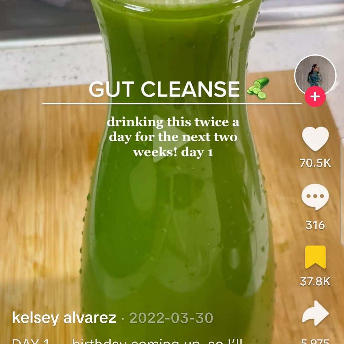 Antibloat cold pressed juice
