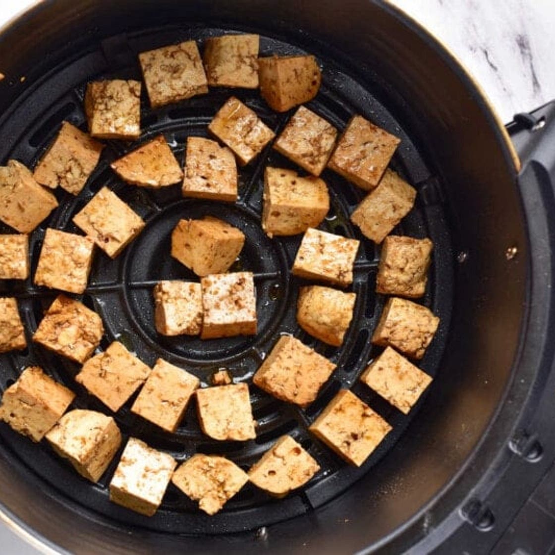 Air Fryer Tofu - The Big Man's World ®