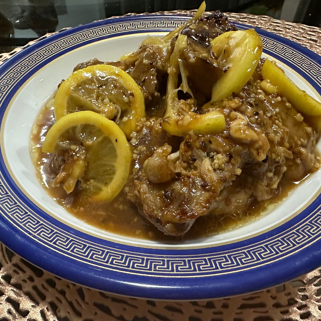Lemon Orange Chicken Thighs - Healthyfied Recipe