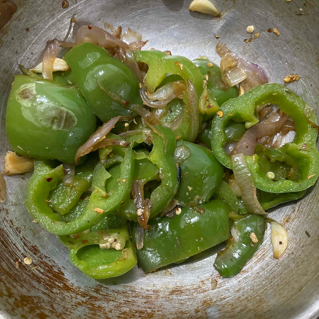 capsicum fry
