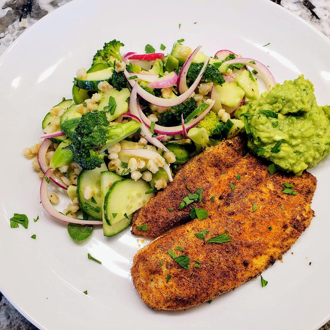 Blackened Tilapia