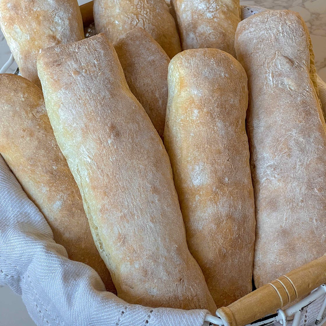 Easy Homemade Ciabatta Bread
