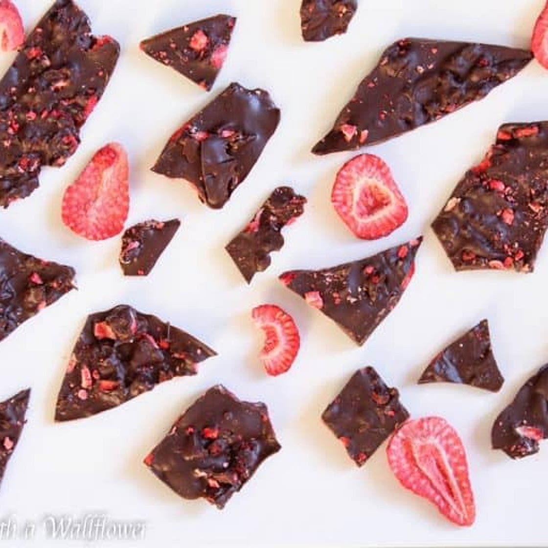 Chocolate Strawberry Bark(After 3rd Week)