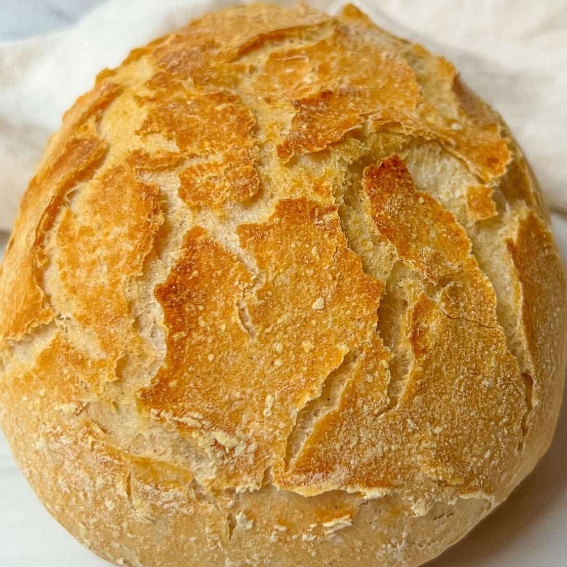 No Knead Gluten Free Bread