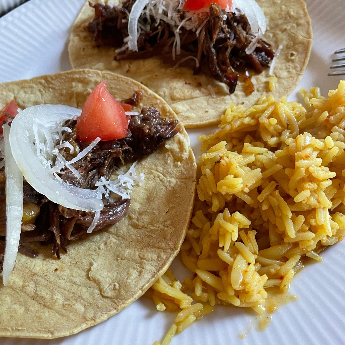 Crockpot Chipotle Honey Pot Roast Tacos