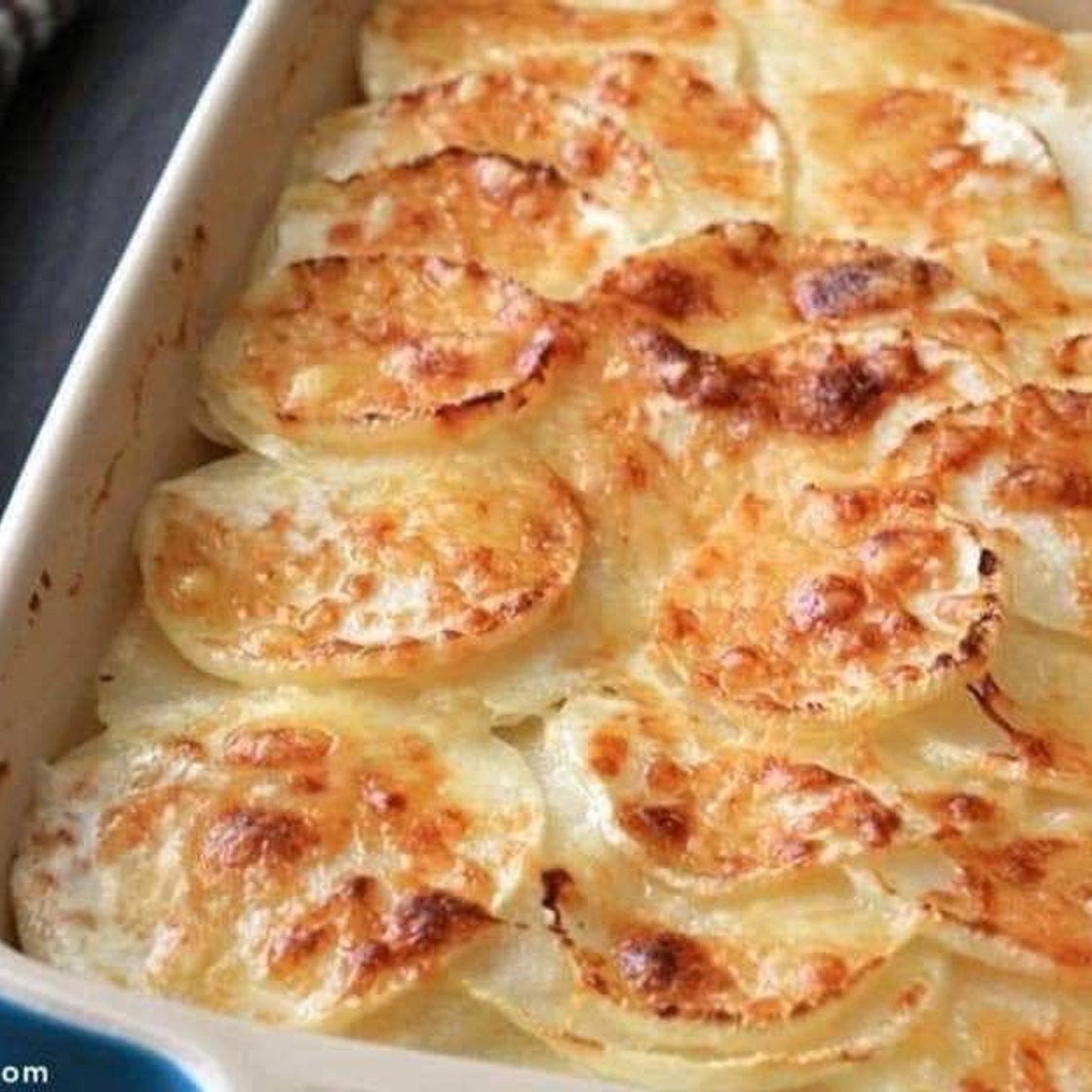 "Almost Potato" Turnip auGratin