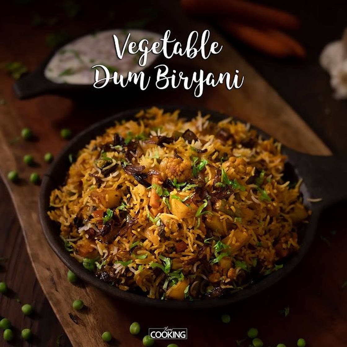 Vegetable Dum Biryani |