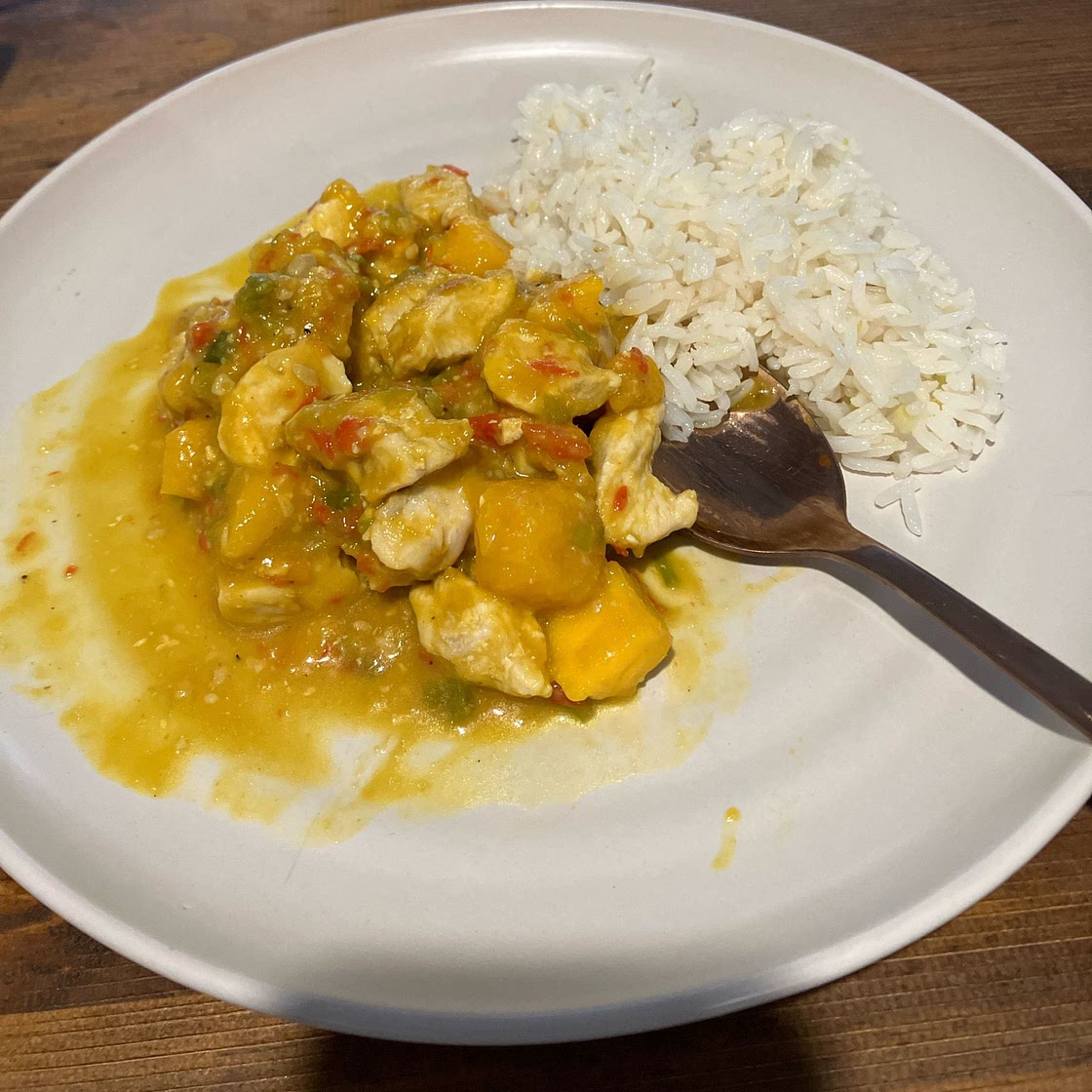 Mango Chicken Stir Fry