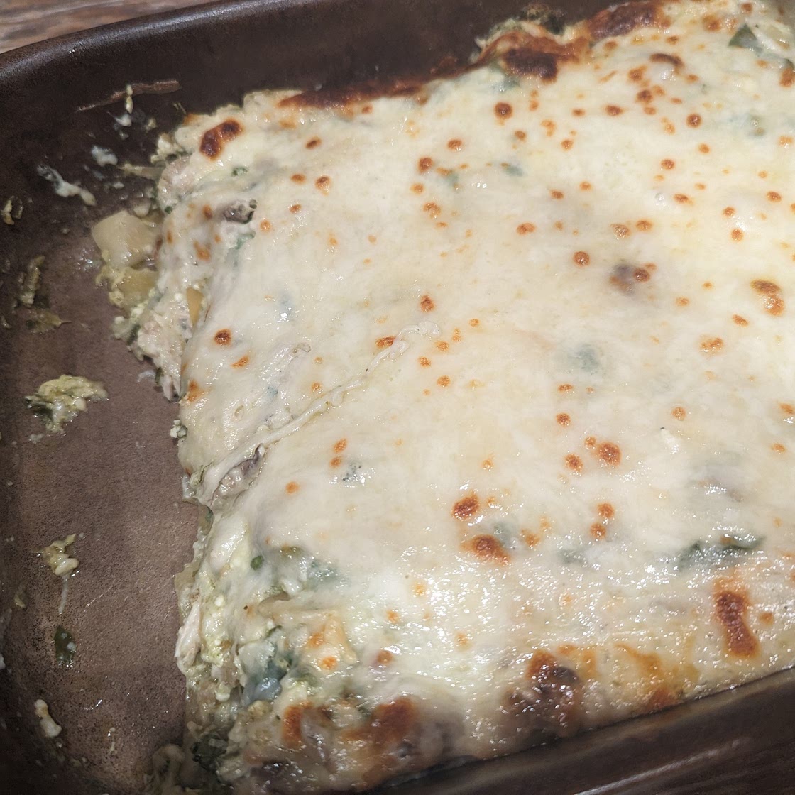 Chicken Spinach Lasagna