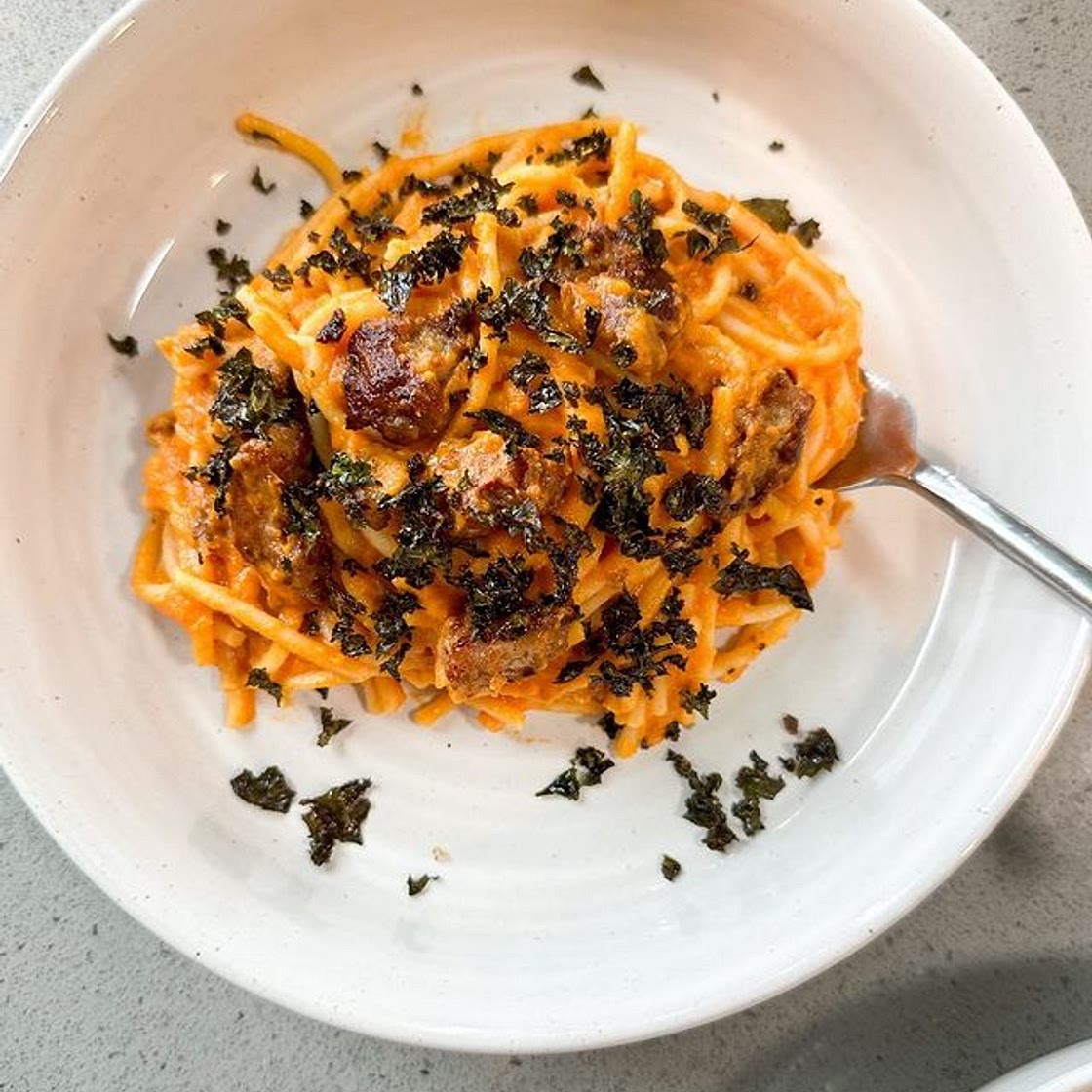Pasta with Sausage (GF & DF)