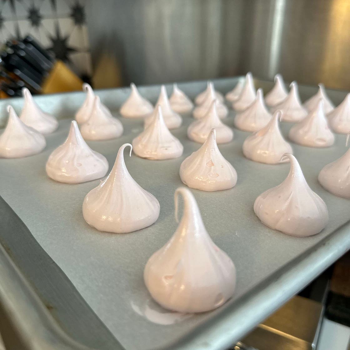 Valentine’s Day Meringues