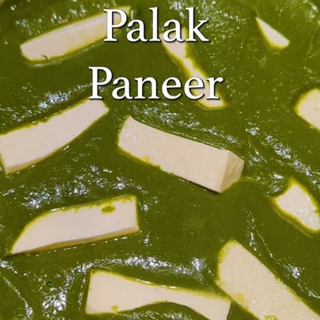 INDIAN 101: PALAK PANEER 🌿🧀🇮🇳 Today's recipe is a home style Pala