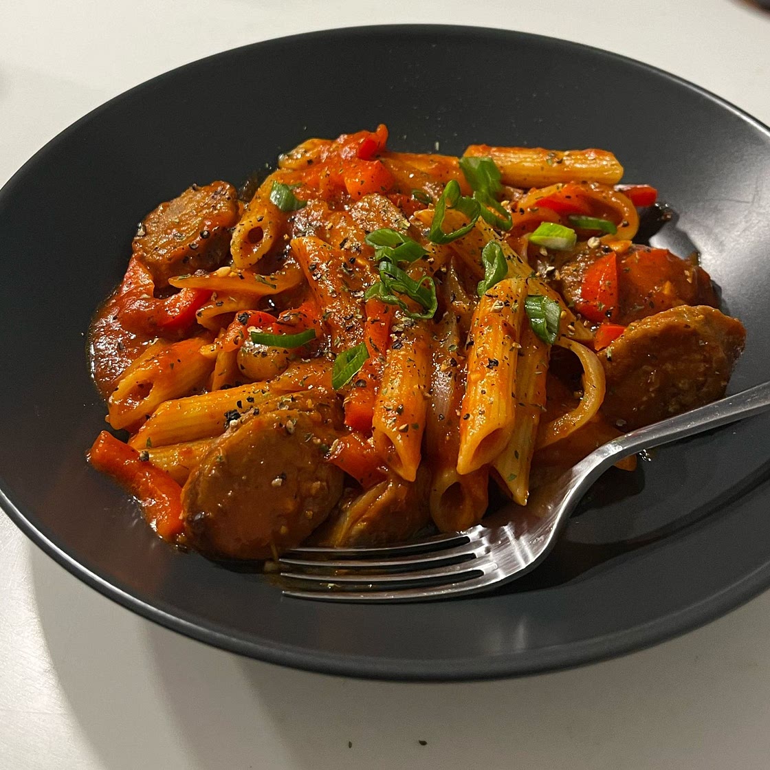 20-Minute Sausage Pasta Skillet