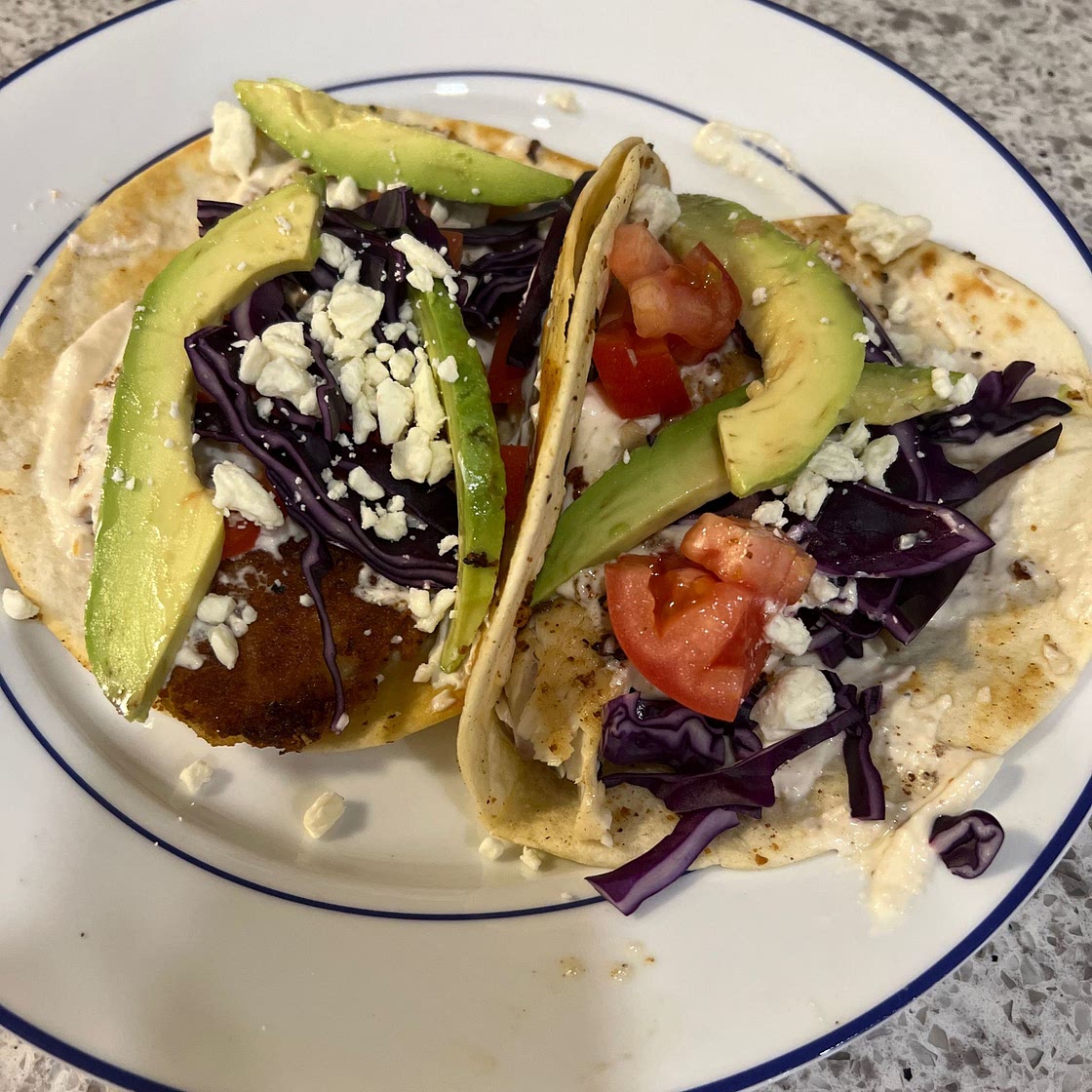 Fish Tacos Recipe with Best Fish Taco Sauce!