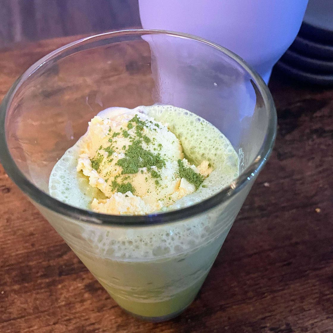 Green Tea Float from Yakuza 4