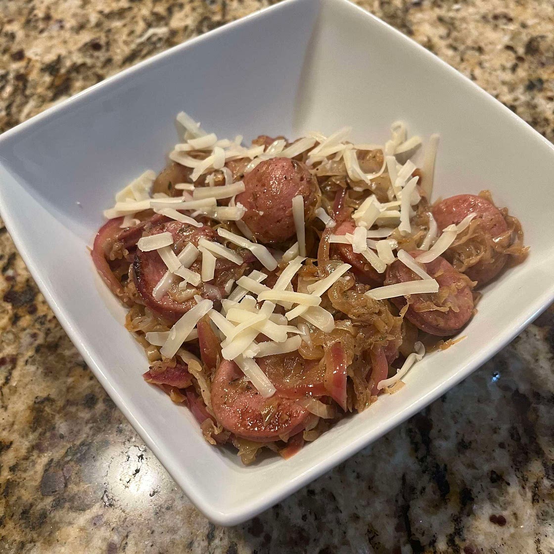 Ginny’s Kielbasa Sausage Dish