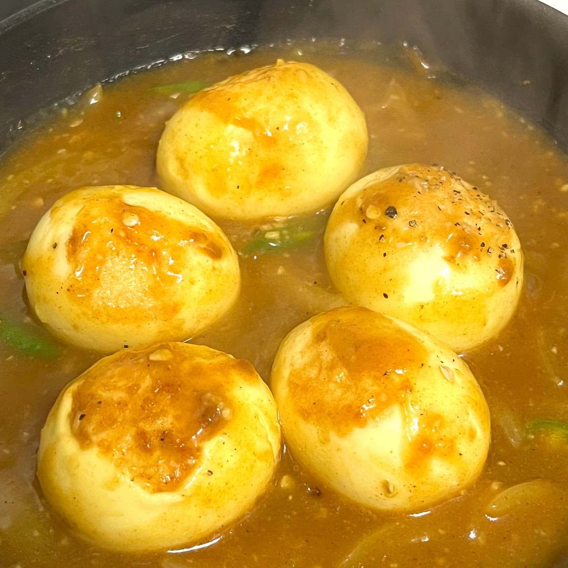 Easy & Delicious Fried Egg Curry