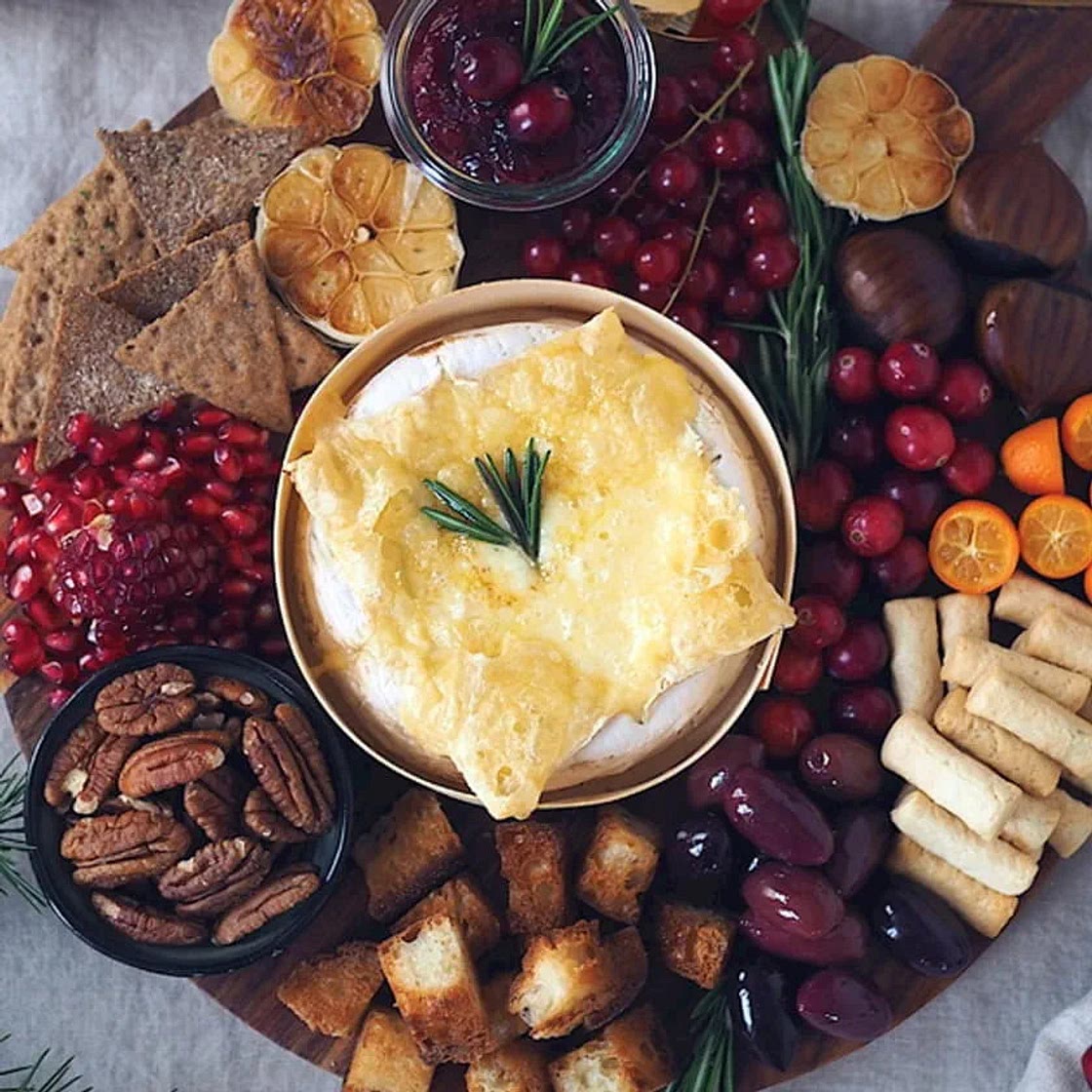Winterliches Ofenkäse Board - Rougette