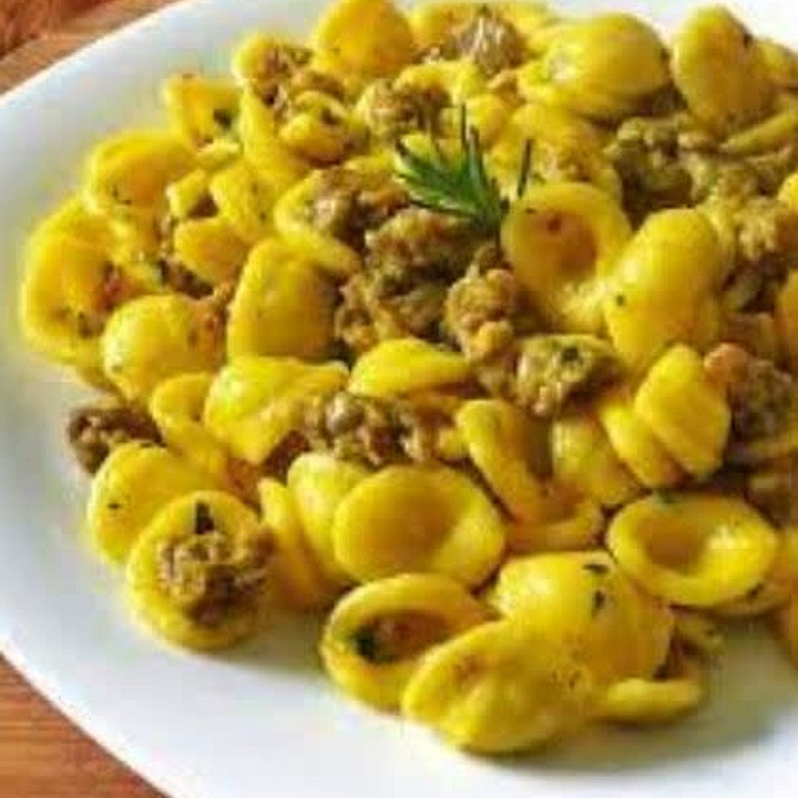 Orecchiette zafferano