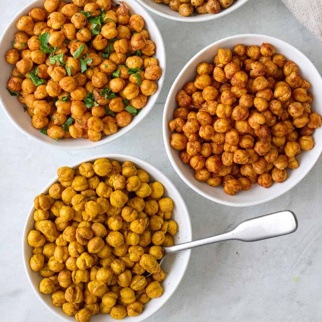 Roasted Chickpeas - 2 Ways