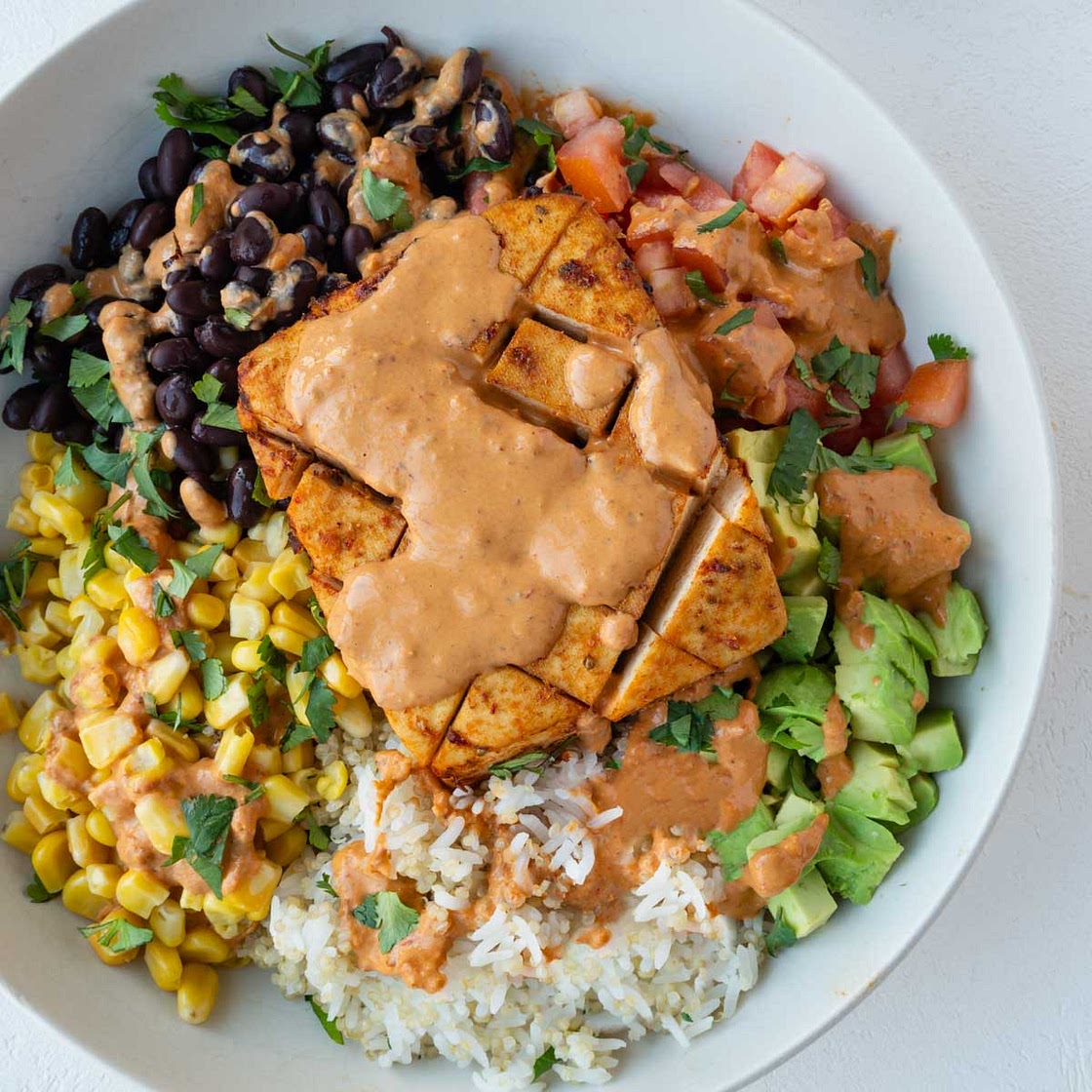 Tofu Steaks in Chipotle Sauce