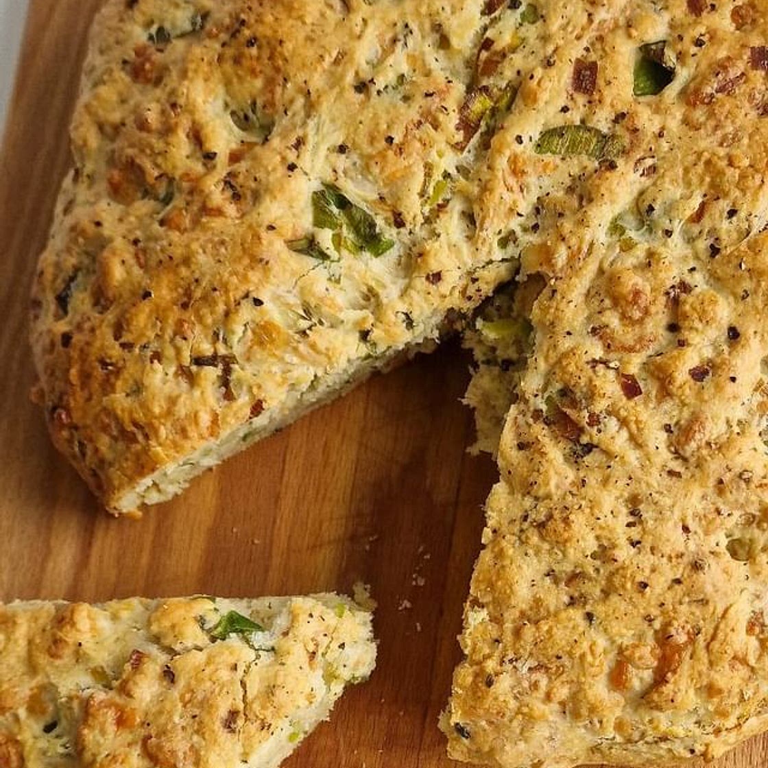 Cheese & Leek Bread