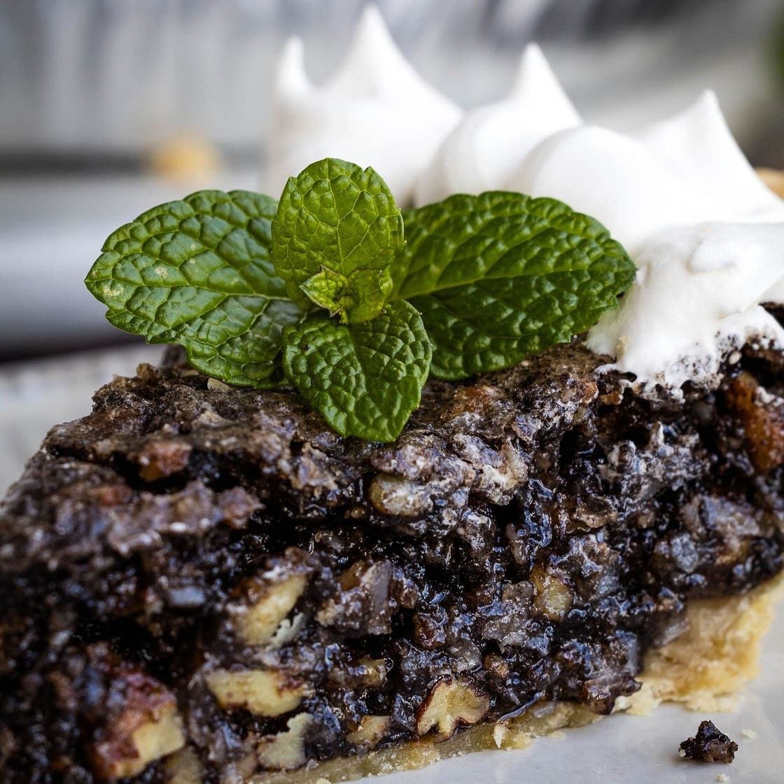Chocolate Sawdust Pie