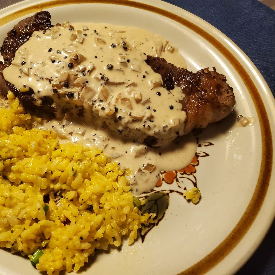 Steak au Poivre