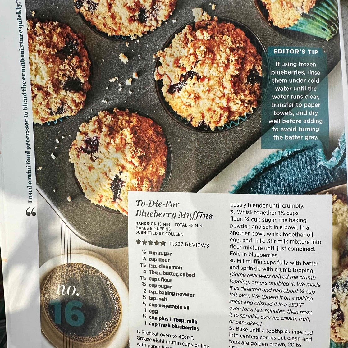 To-Die-For Blueberry Muffins
