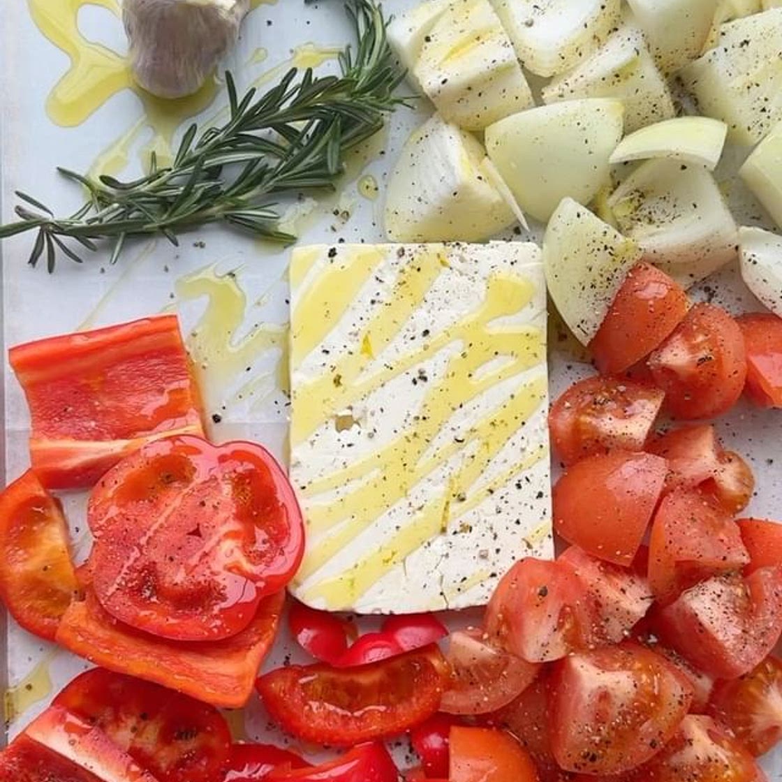 Roasted Feta Soup