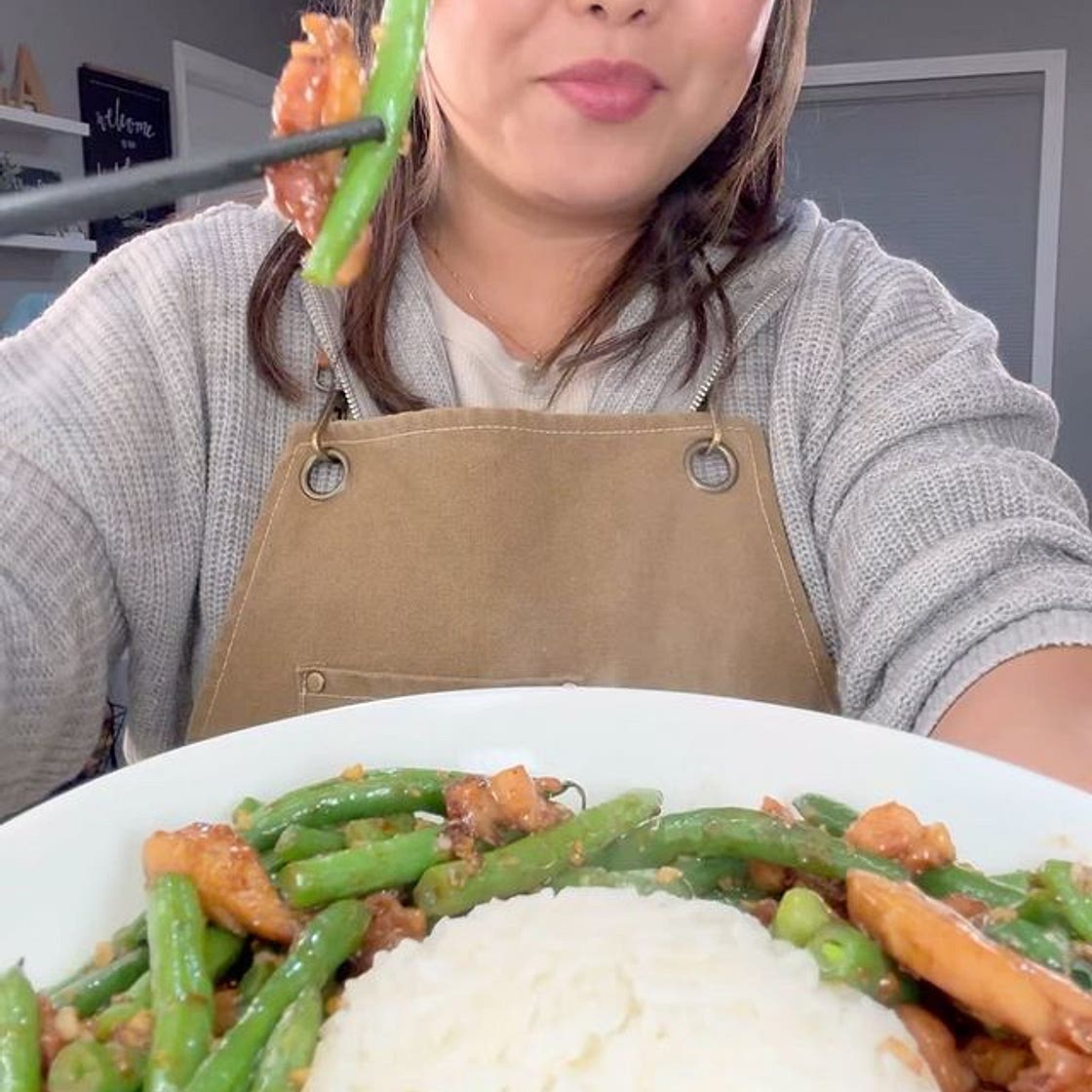 Green Beans & Chicken 