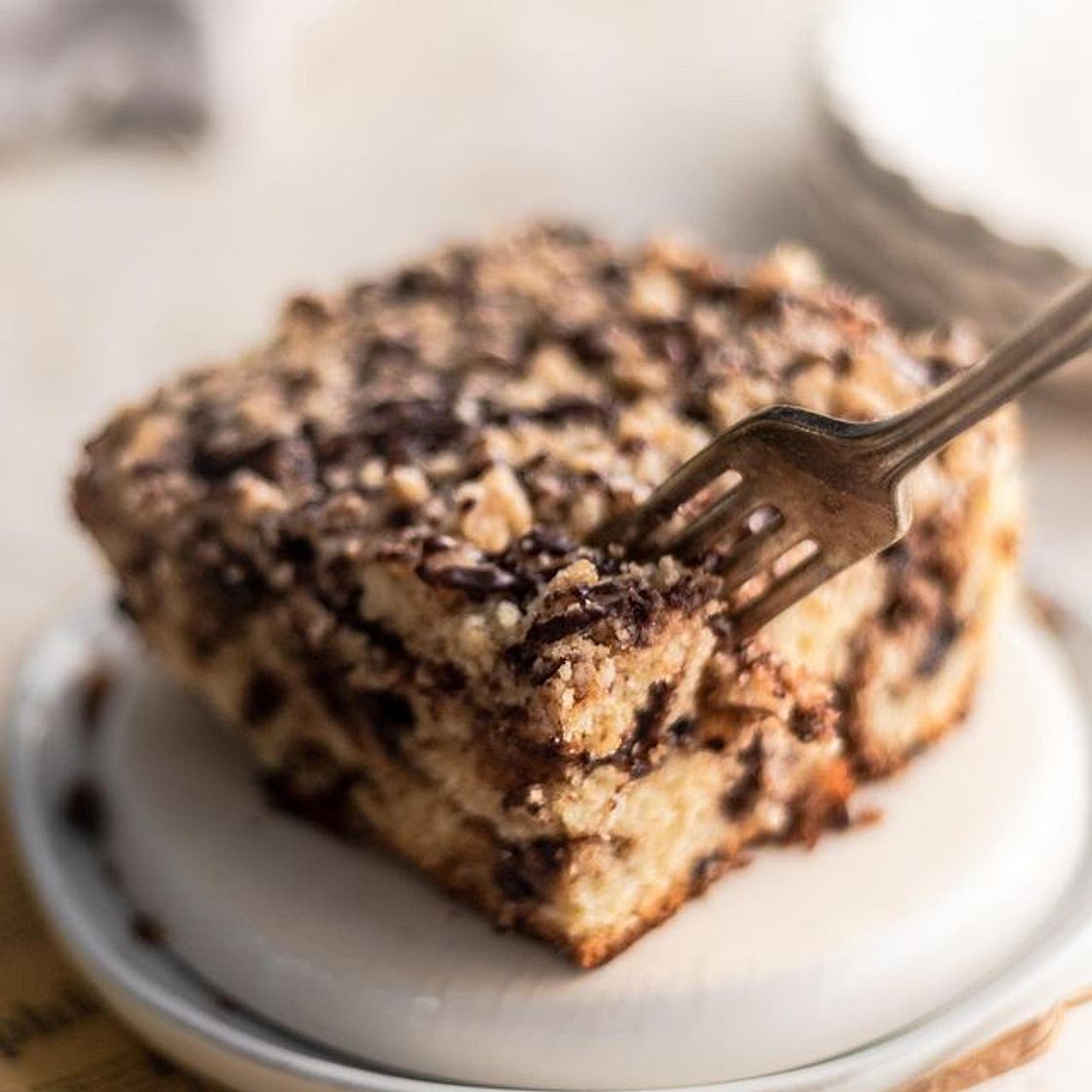 Chocolate Babka-Filled Crumb Cake