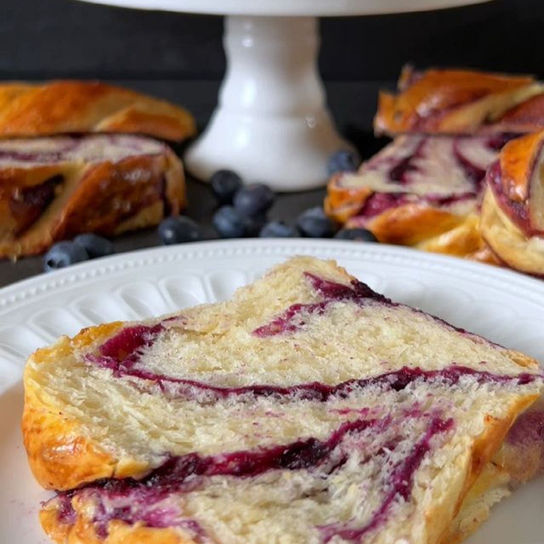 Blueberry Brioche