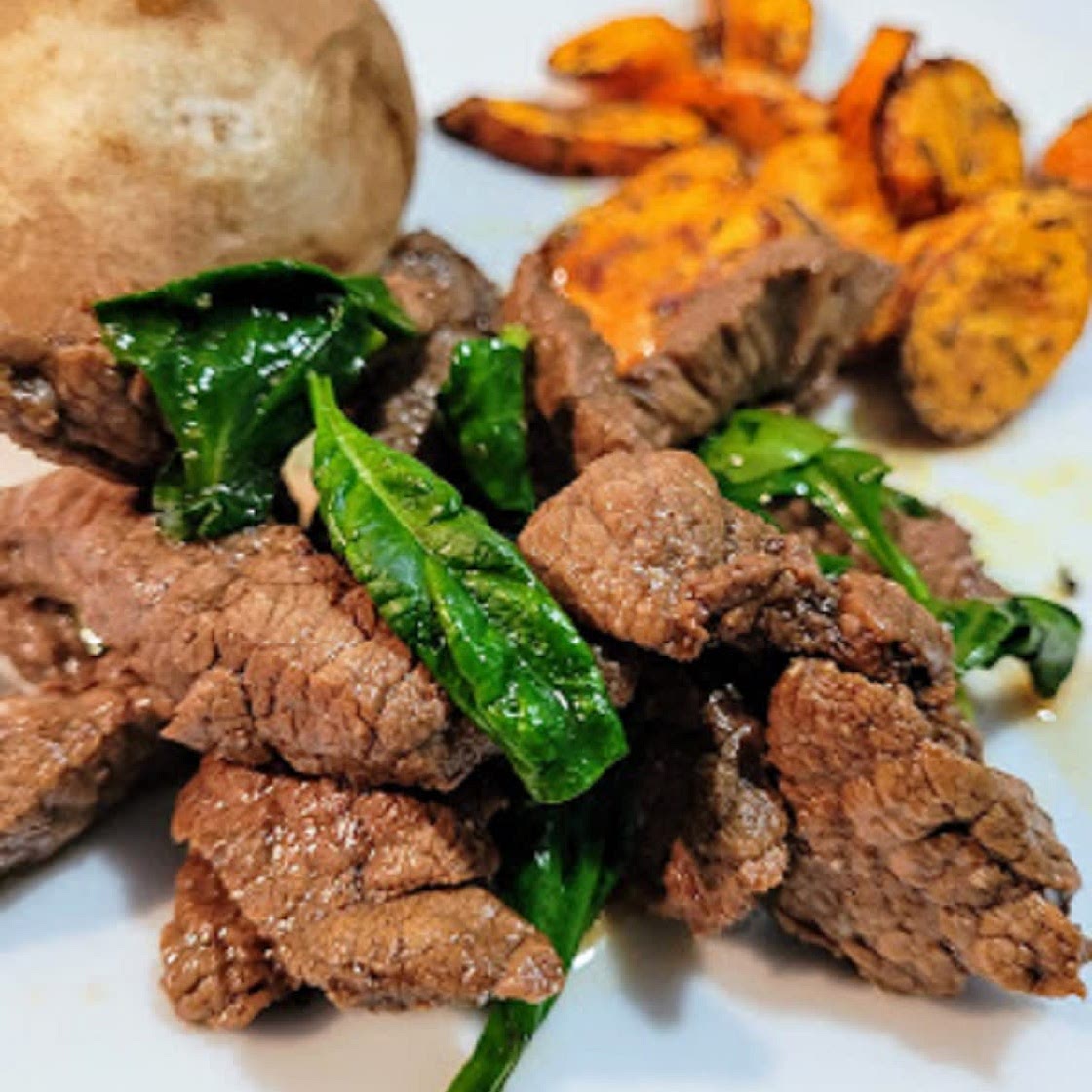 Stir Fry Cross Rib Steak