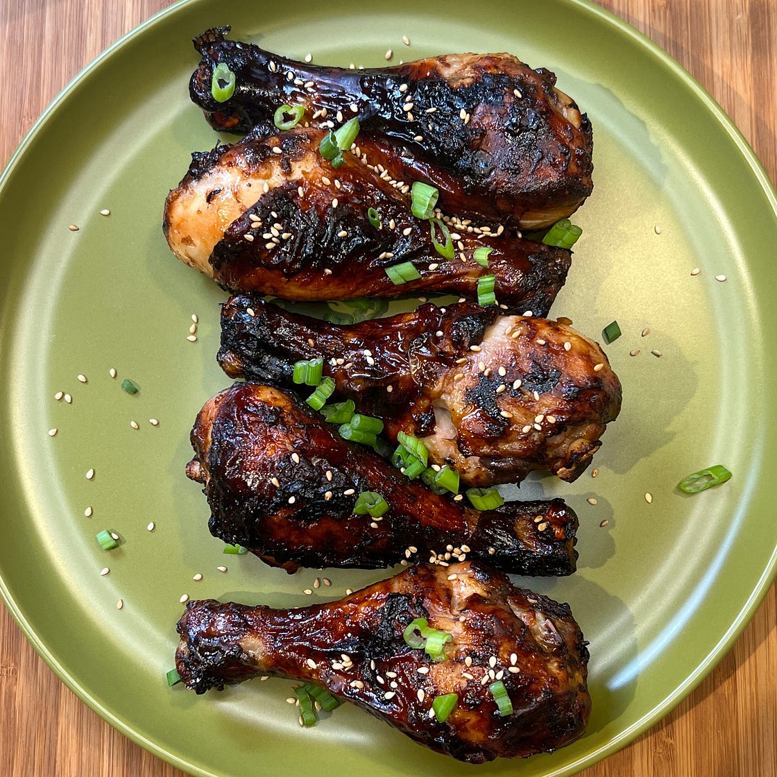Sticky and Spicy Chicken Drumsticks