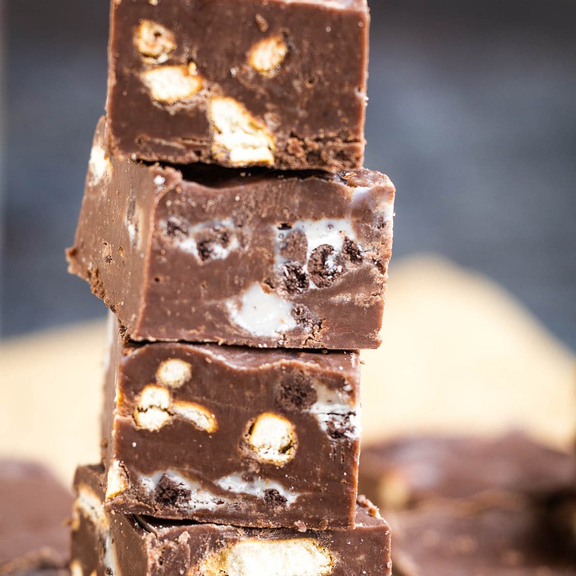 KISSES® Cookies & Cream Chocolate Fudge
