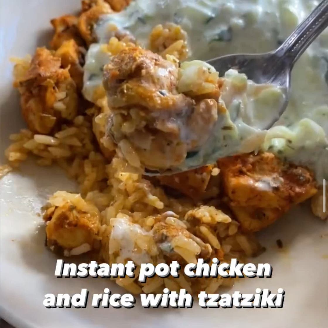 Greek Instant Pot Chicken & Rice