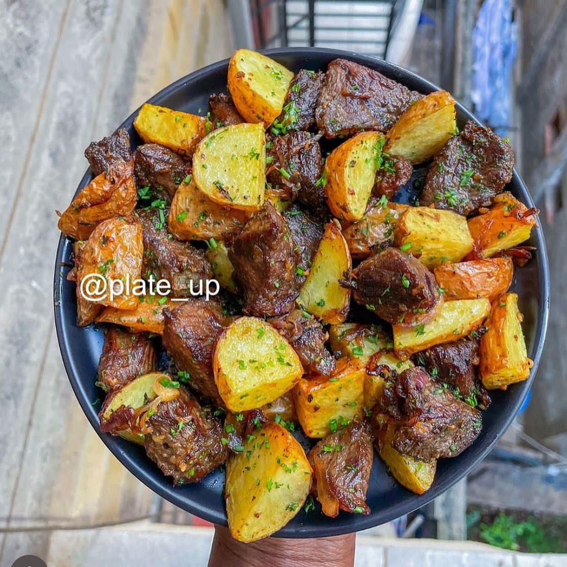 Steak Bites & Potatoes