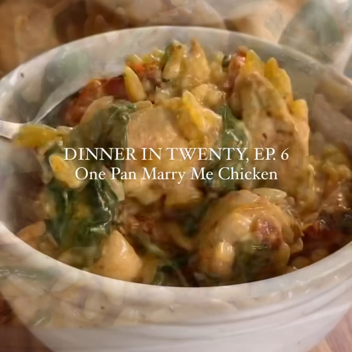 Marry Me Chicken Orzo