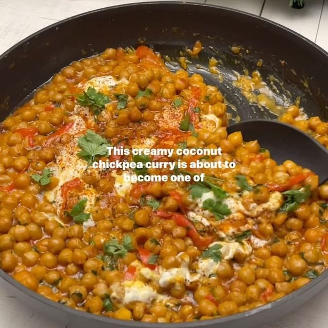Coconut Chickpea Curry