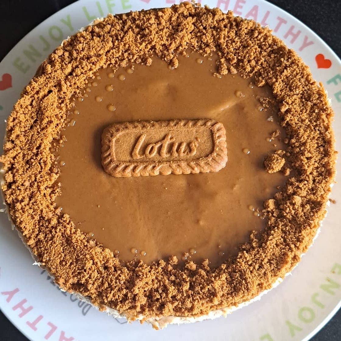 No bake lotus biscoff cheesecake