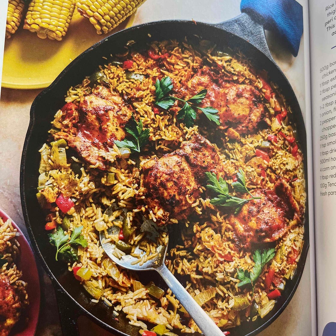 Peri-peri rice bake 