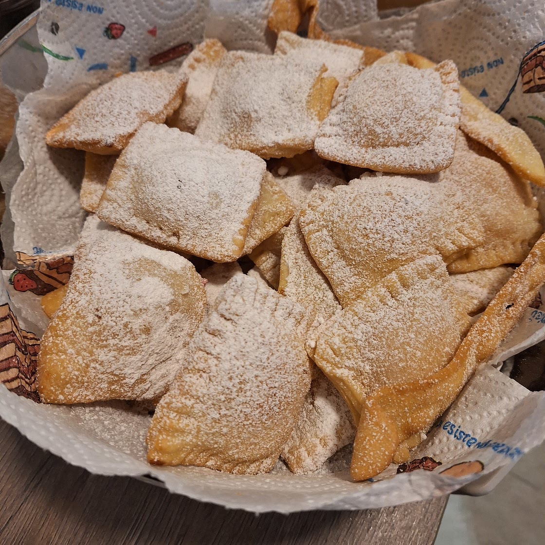Ravioli dolci di Carnevale