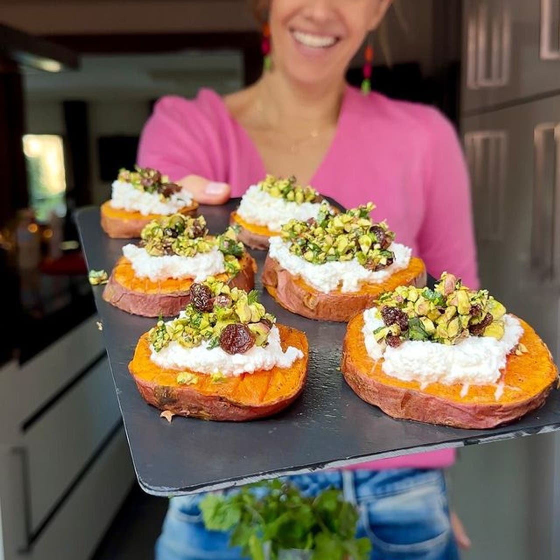 TOSTAS DE BONIATO EN FREIDORA DE AIRE, una idea de desayuno, ape