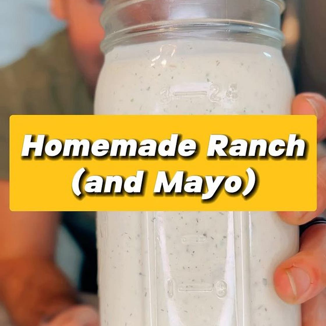 Homemade Ranch Dressing