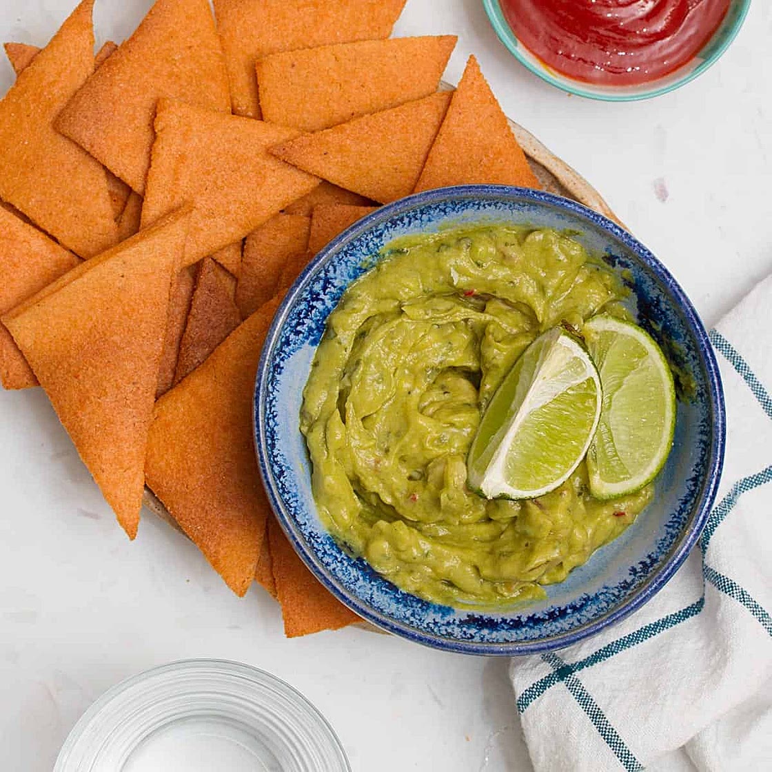Baked Lentil Chips