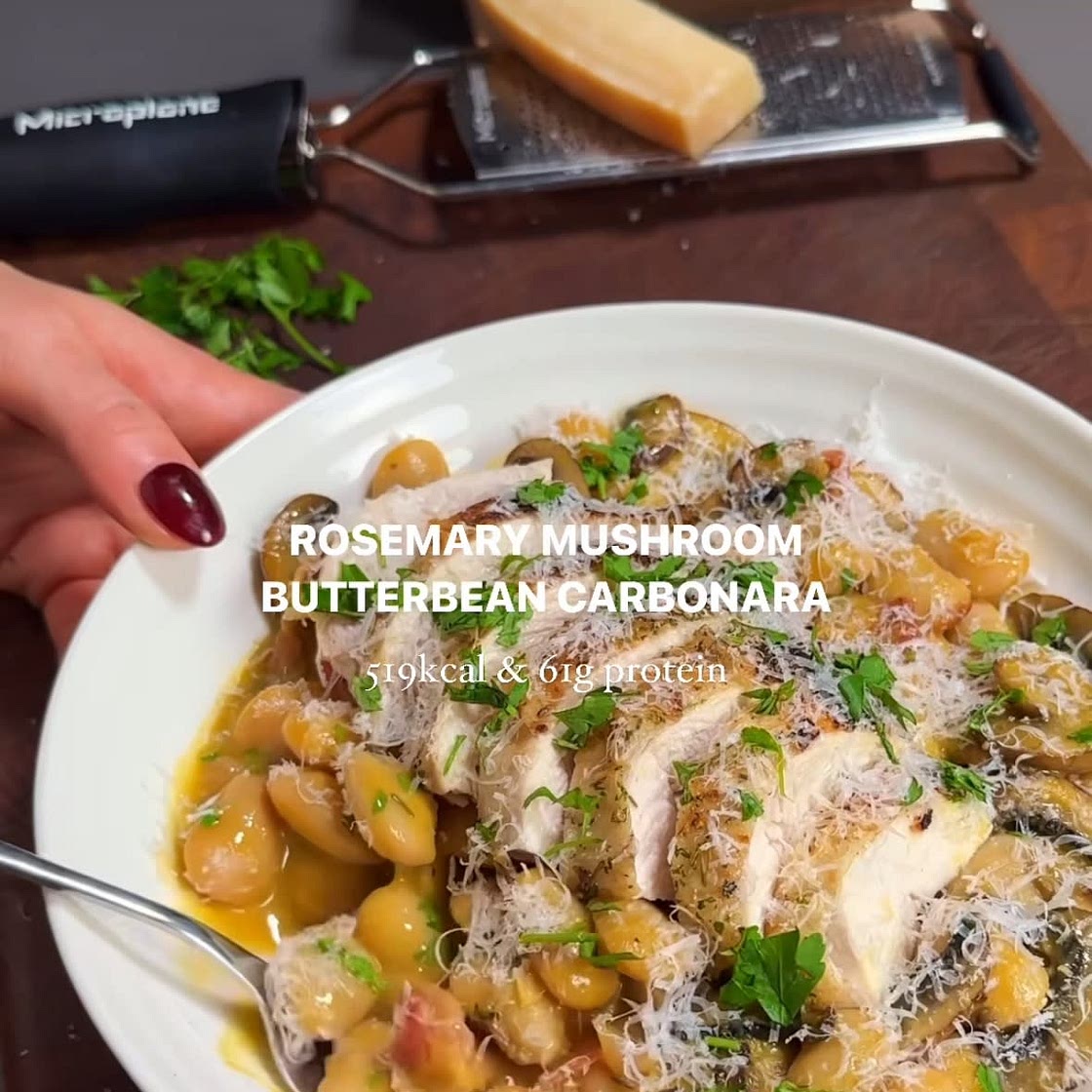 Butterbean carbonara