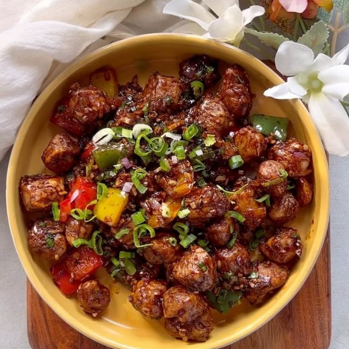 Healthy Soya Chilli