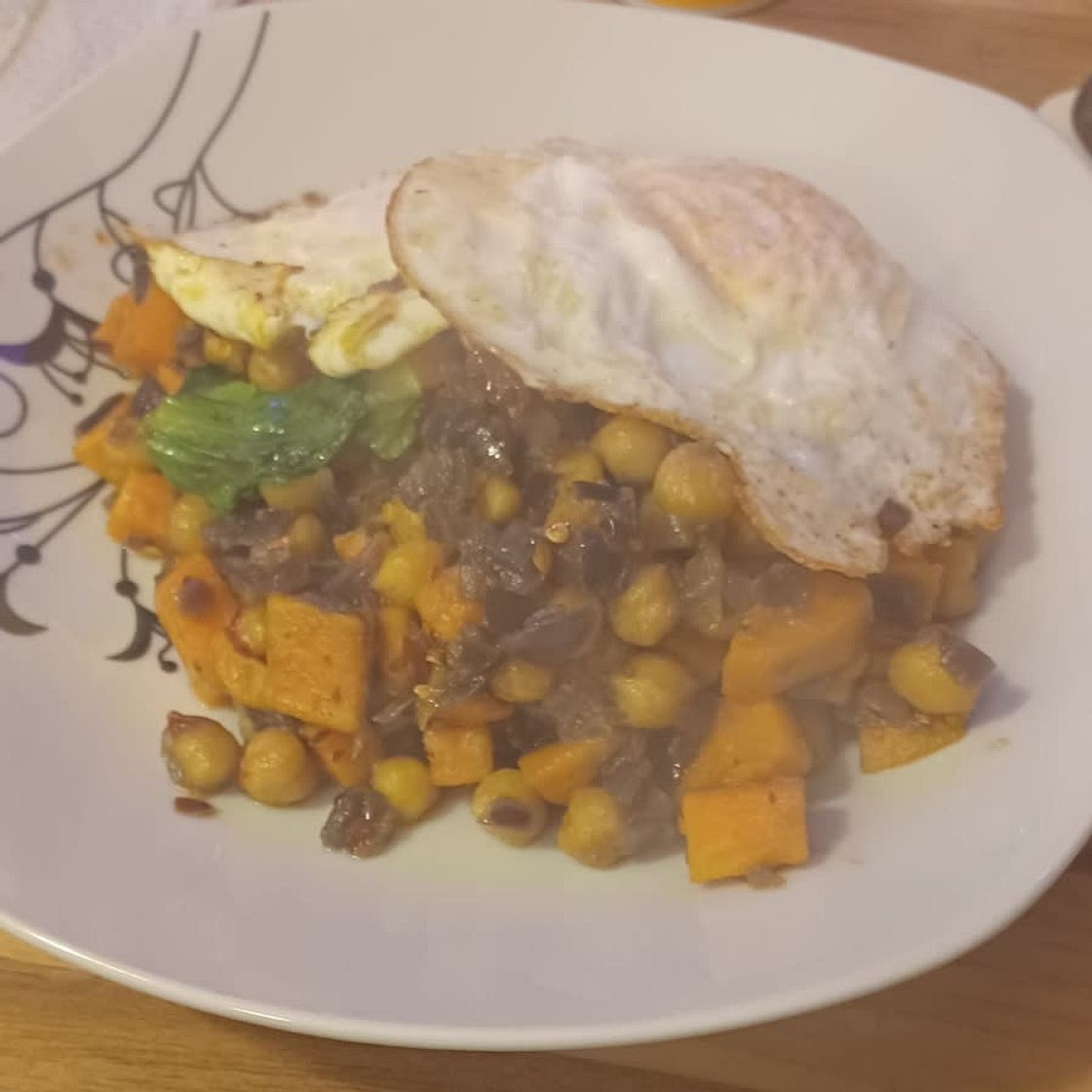 Sweet Potato Black Bean Breakfast Hash